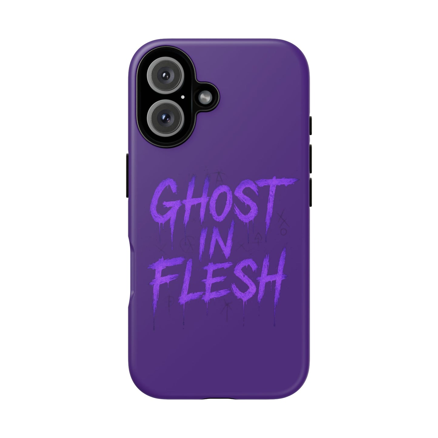 "GHOST IN FLESH" Phone Case Purple
