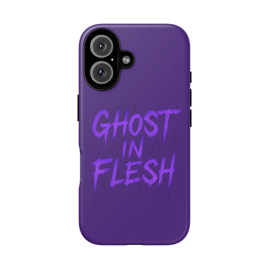 "GHOST IN FLESH" Phone Case Purple