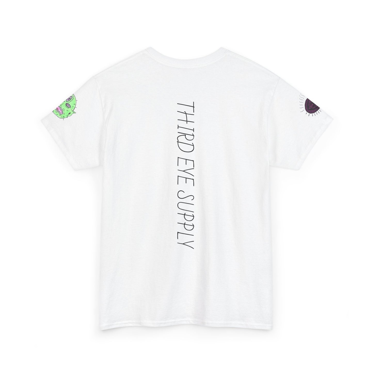 "SEE TOO MUCH" Unisex Heavy Cotton Tee