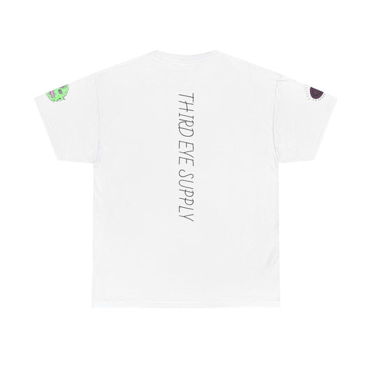 "SEE TOO MUCH" Unisex Heavy Cotton Tee