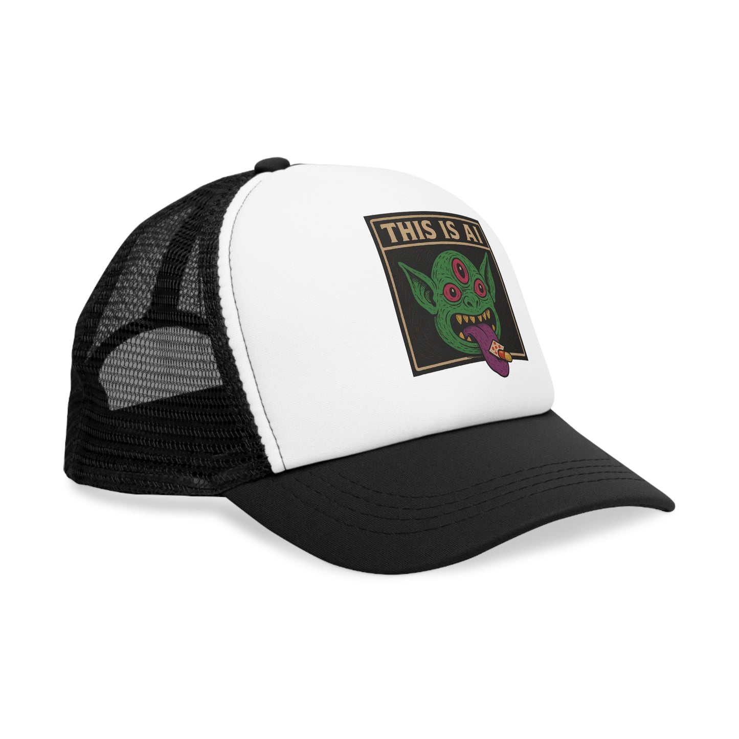 TRUCKER MESH CAP--- " AI KOBOLD "