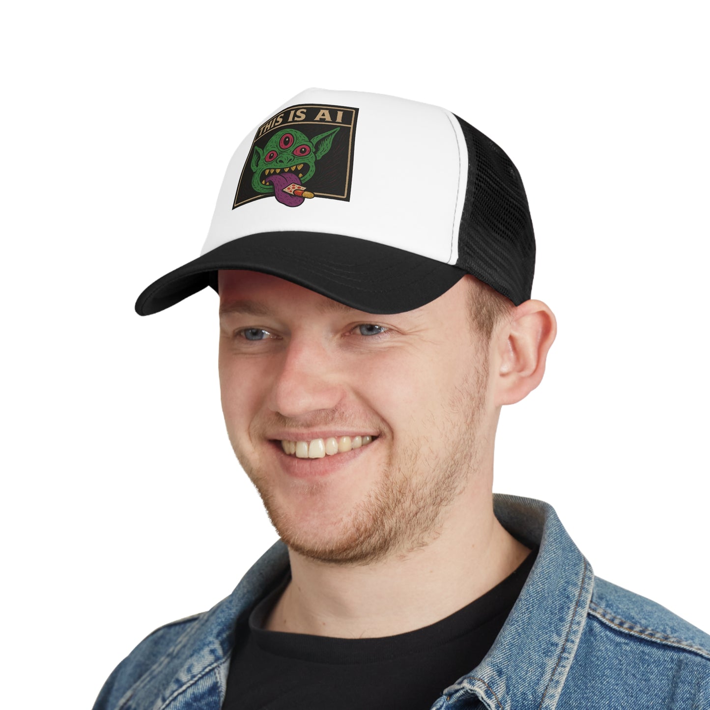 TRUCKER MESH CAP--- " AI KOBOLD "