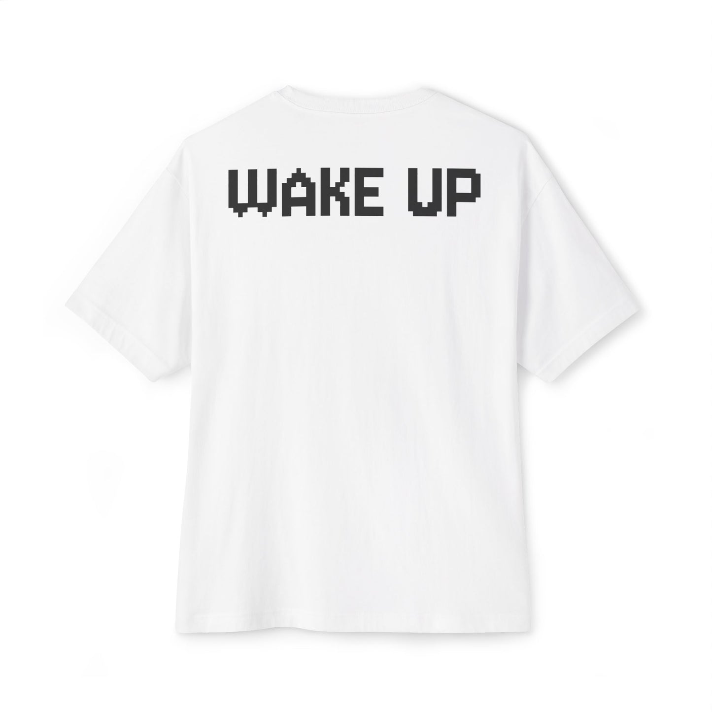 "WAKE UP" Unisex Oversized Tee