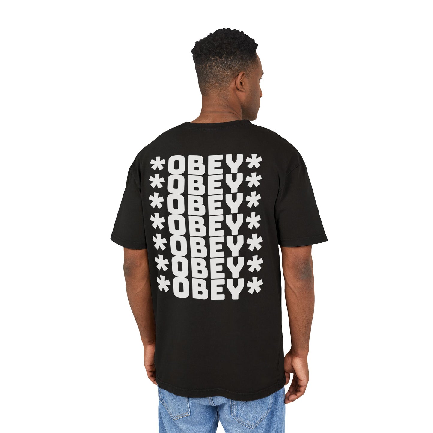 "Men's" *Acid* (Washed) Oversize Tee - *OBEY*