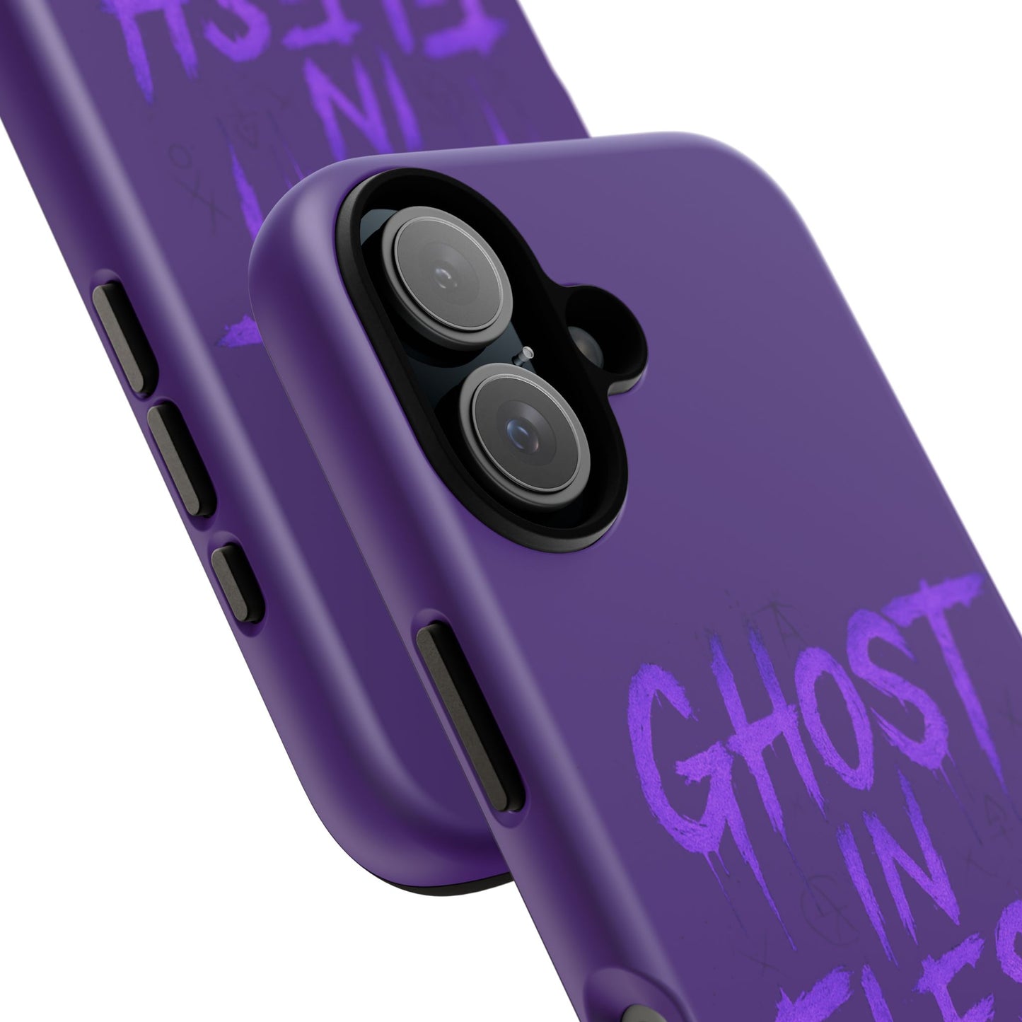 "GHOST IN FLESH" Phone Case Purple