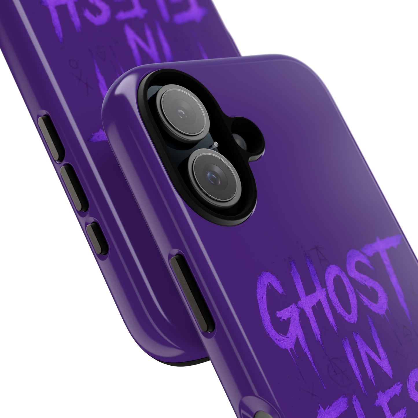 "GHOST IN FLESH" Phone Case Purple
