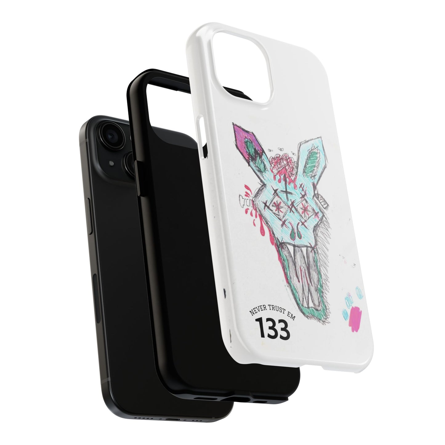 "Screwed up" phone case