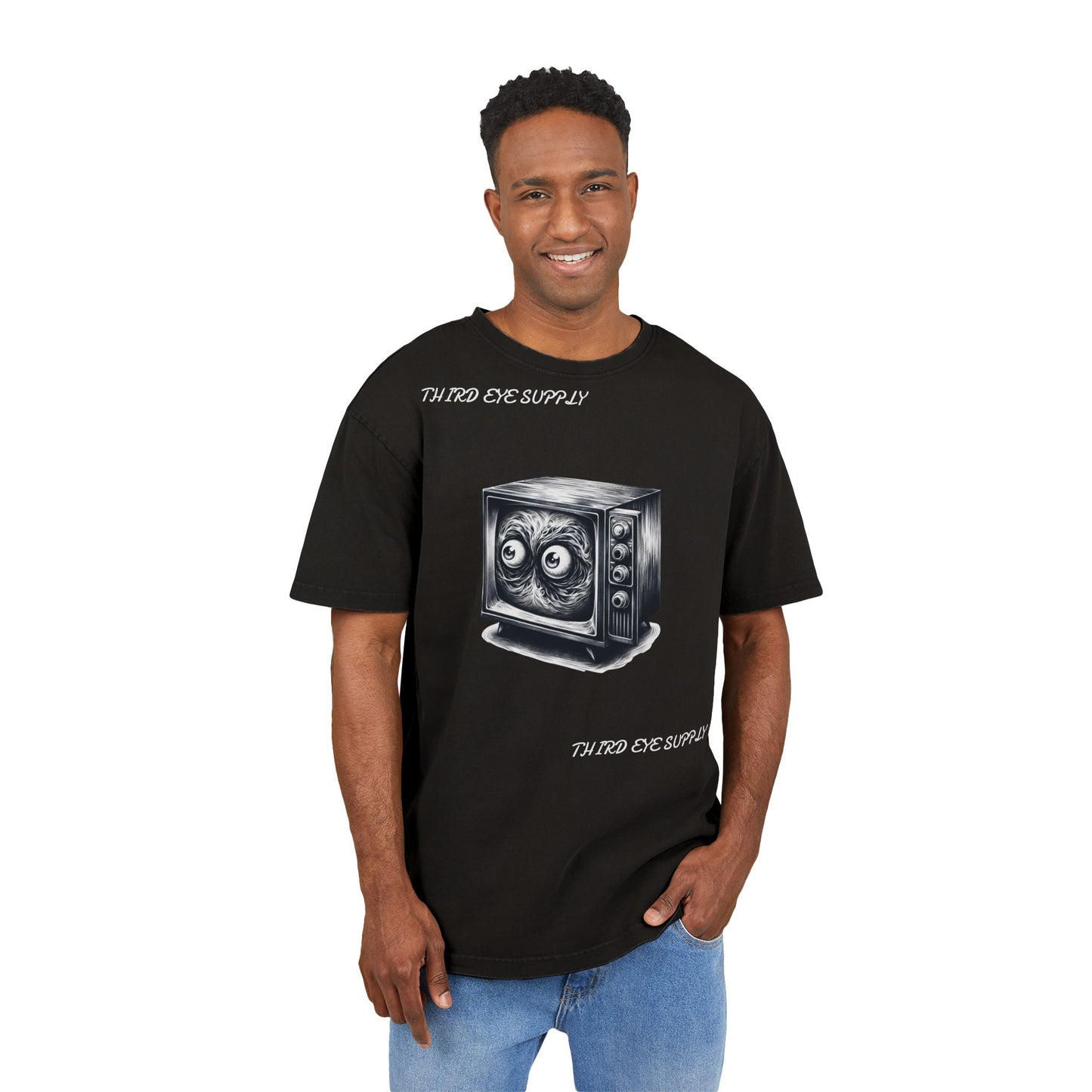 "Men's" *Acid* (Washed) Oversize Tee - *OBEY*